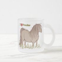 I Love Ponies mugs