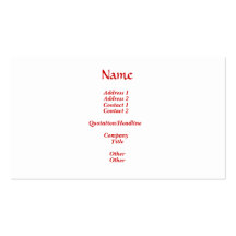 I Love Pope Francis Business Card Template