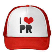 I Love PR Trucker Hat