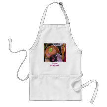 I Love, Primitives-Apron