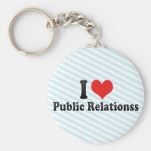 I Love Public Relationss Key Chain