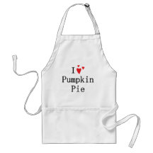 I love Pumpkin Pie Aprons