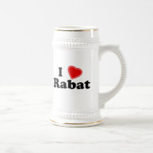 I Love Rabat Mugs