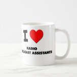 I Love Radio Broadcast Assistants Coffee Mug