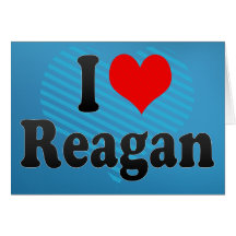 I love Reagan Cards