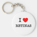 I Love Retinas Key Chain