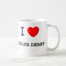 I Love Roller derby Mug