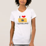 I Love Roseland New Jersey Tee Shirts