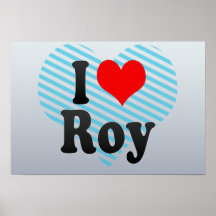 I Love Roy, United States Poster