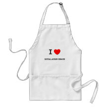 I Love Royal Acres Beach Ohio Apron