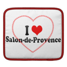 I Love Salon-de-Provence, France Sleeves For iPads