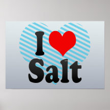 I Love Salt, Spain. Me Encanta Salt, Spain Poster
