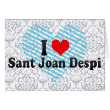 I Love Sant Joan Despi, Spain Cards