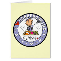 I Love Scrapbooking Greeting Cards