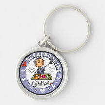 I Love Scrapbooking Tshirts and Gifts Key Chains