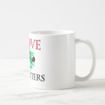 I Love Sea Otters Coffee Mugs