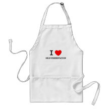 I Love Self-Preservation Apron