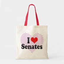 I Love Senates Tote Bag