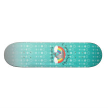 I love sharks deal with it! skate board