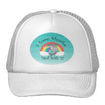I love sharks deal with it! trucker hat