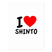 I Love Shinto Postcards