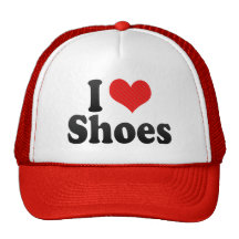 I Love Shoes Mesh Hats