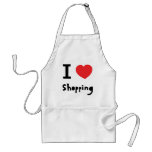 I love shopping apron