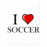 I love Soccer Postcard