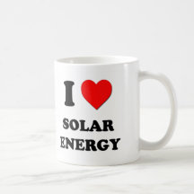 I Love Solar Energy Mugs