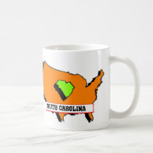 I Love South Carolina Coffee Mug