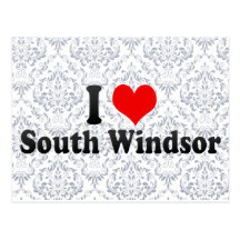 I Love South Windsor, United States Postcard