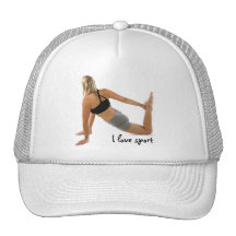 I love sport trucker hats