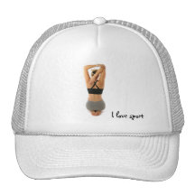 I love sport trucker hats