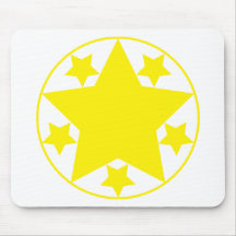 I Love Stars Mousepad