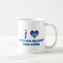 I love Staten Island, New York Coffee Mug