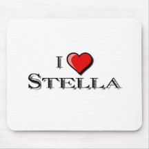 I Love Stella Mousepads
