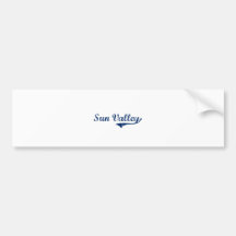 I Love Sun Valley Idaho Bumper Sticker