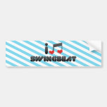 I Love Swingbeat Bumper Sticker