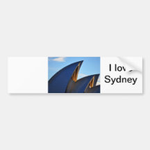 I love Syndey bumper sticker