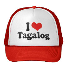 I Love Tagalog Trucker Hat