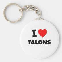 I love Talons Keychains