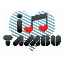 I Love Tambu Postcard