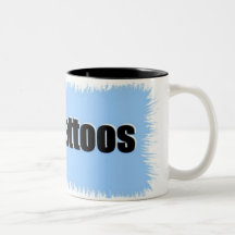 i love tattoos framed coffee mugs