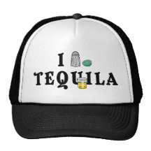 I Love Tequila Mesh Hat