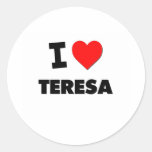I Love Teresa Sticker