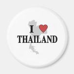 I Love Thailand Refrigerator Magnets