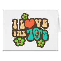 I Love The 70's Cards