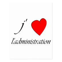 I love the administration postcards