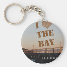 I Love The Bay! Key Chains