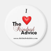 I Love The Kindred Advice Magnet